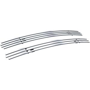 image:imageAPS Compatible with Chevy Blazer 19982005 amp 9804 S10 Criss Cross Main Upper Stainless Steel Chrome 8x6 Billet Front Grill Grille Insert C65705CChrome