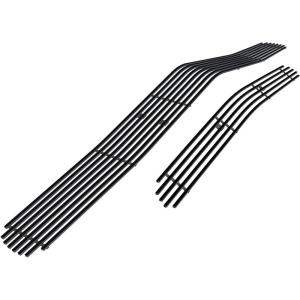 image:imageAPS Compatible with Dodge Challenger 20112014 Phantom Main Upper Lower Bumper Black Billet Front Grill Grille Insert Combo S18H25316D