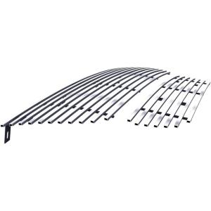 image:imageAPS Compatible with Ford Explorer 20022005 Main Upper Lower Bumper Stainless Steel 8x6 Billet Front Grill Grille Insert Combo F87989C