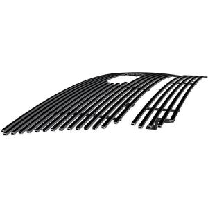 image:imageAPS Compatible with Ford F150 20042005 Main Upper Lower Bumper Stainless Steel Black 8x6 Horizontal Billet Front Grill Grille Insert Combo F67994JBlack