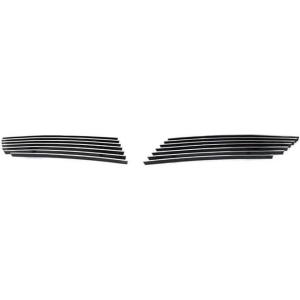 image:imageAPS Compatible with Mitsubishi Lancer 20082015 Main Upper Aluminum Chrome Horizontal Billet Grille Insert U66824A