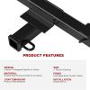 image:imageAPS Rear Towing Hitch Receiver Class 3 Trailer Hitch Compatible with Chevrolet Equinox GMC Terrain 20182026