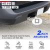 image:imageAPS Rear Trailer Hitch 2 inch Towing Hitch Receiver Class 3 Hitch Cover Included Compatible with Ford Maverick 20222026