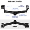 image:imageAPS Rear Trailer Hitch 2 inch Towing Hitch Receiver Class 3 Hitch Cover Included Compatible with Ford Maverick 20222026