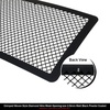 image:imageAPS Compatible with Ram 1500 20192024 Rebel amp 2124 TRX with Front Sensor Lower Bumper Stainless Steel Black Mesh Front Grill Grille Insert D75205KBlack