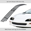 image:imageAPS Premium Stainless Steel SS Black Billet Grille Grill Insert Compatible with Chevy Camaro 1993 1994 1995 1996 1997 Main Upper N19H00068C