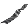 image:imageAPS Premium Stainless Steel SS Black Billet Grille Grill Insert Compatible with Pontiac G6 2005 2006 2007 2008 2009 Lower Bumper N19H13156P