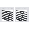 image:imageAPS Premium Stainless Steel SS Black Billet Grille Grill Insert Compatible with Pontiac G6 2005 2006 2007 2008 2009 Lower Bumper N19H13156P