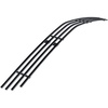 image:imageAPS Premium Stainless Steel SS Black Billet Grille Grill Insert Compatible with Chevy Camaro 1993 1994 1995 1996 1997 Main Upper N19H00068C