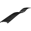image:imageAPS Premium Stainless Steel SS Black Billet Grille Grill Insert Compatible with Pontiac G6 2005 2006 2007 2008 2009 Lower Bumper N19H13156P