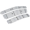 image:imageAPS Premium Stainless Steel Silver Horizontal Billet Grille Grill Insert Combo Compatible with Chevy Malibu 2008 2009 2010 2011 2012 Main Upper Lower Bumper N19C51016C