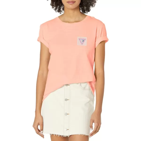 Tropical Peach Framed Wave
