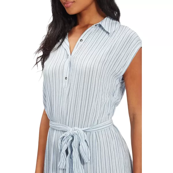 imageBillabong Womens Lovely Ways Button Front Midi DressBlue Stream