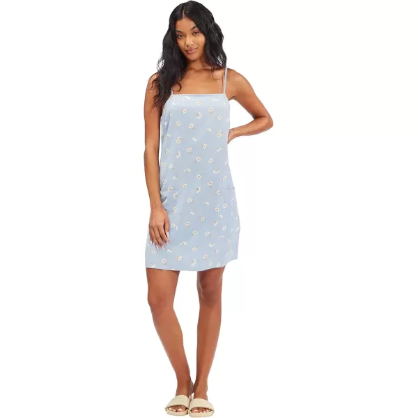 imageBillabong Womens Straight Round Woven Mini Sundress DressSweet Blue