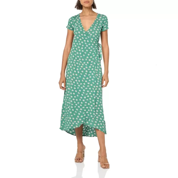 imageBillabong Womens Wrap Front Midi Length DressIsland Green