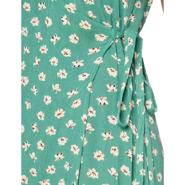 imageBillabong Womens Wrap Front Midi Length DressIsland Green