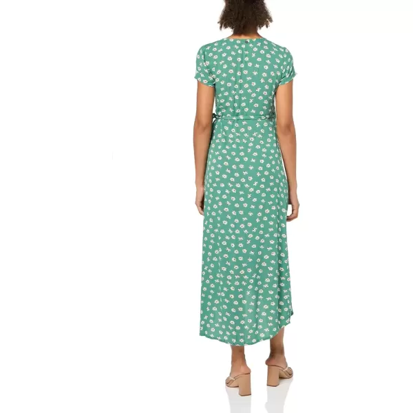 imageBillabong Womens Wrap Front Midi Length DressIsland Green