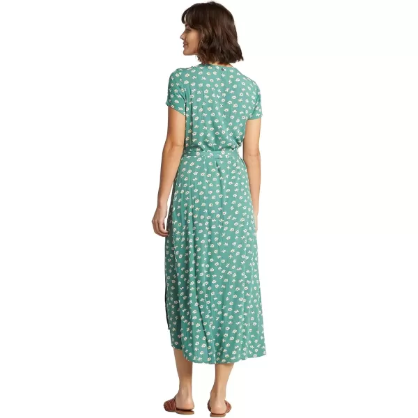 imageBillabong Womens Wrap Front Midi Length DressIsland Green