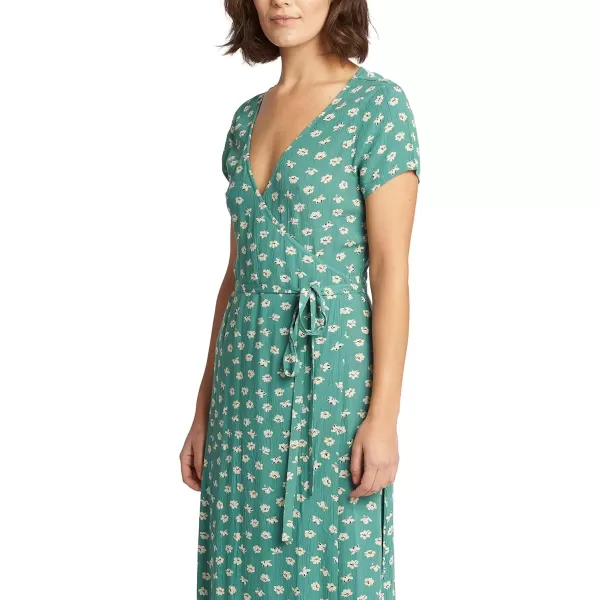 imageBillabong Womens Wrap Front Midi Length DressIsland Green