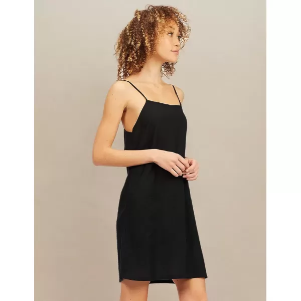 imageBillabong womens Straight Round Woven Mini Sundress DressBlack