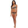 imageBillabong Womens Classic Banded Tri Bikini TopBlack Pebble Print
