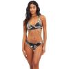 imageBillabong Womens Classic Banded Tri Bikini TopBlack Pebble Print