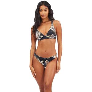 imageBillabong Womens Classic Banded Tri Bikini TopBlack Pebble Print