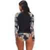 imageBillabong Womens Classic Long Sleeve RashguardBlack Pebble Print
