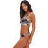 imageBillabong Womens Classic V Neck Cami Bikini TopBlack Pebble Print