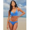 imageBillabong Womens Classic V Neck Cami Bikini TopMoroccan Blue 2