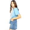 imageBillabong Womens Premium Short Sleeve Logo Graphic TeeBlue Shadow