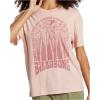 imageBillabong Womens Premium Short Sleeve Logo Graphic TeeDusty Peach