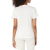 imageBillabong Womens Premium Short Sleeve Logo Graphic TeeSalt Crystal Made in Cali