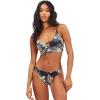 imageBillabong Womens Classic V Neck Cami Bikini TopBlack Pebble Print