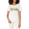 imageBillabong Womens Premium Short Sleeve Logo Graphic TeeSalt Crystal Made in Cali