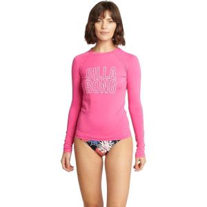 imageBillabong Womens Classic Long Sleeve RashguardShaka Pink