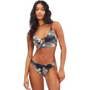 imageBillabong Womens Classic V Neck Cami Bikini TopBlack Pebble Print