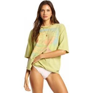 imageBillabong Womens Premium Short Sleeve Logo Graphic TeeLime Zest