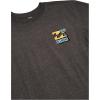 imageBillabong Mens Classic Short Sleeve Premium Logo Graphic Tee TShirtBbtv Black Heather