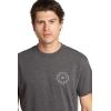 imageBillabong Mens Classic Short Sleeve Premium Logo Graphic Tee TShirtBlack Heather Rotor