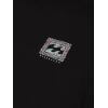 imageBillabong Mens Classic Short Sleeve Premium Logo Graphic Tee TShirtBlack Warp