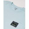imageBillabong Mens Classic Short Sleeve Premium Logo Graphic Tee TShirtBlue Warp