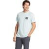 imageBillabong Mens Classic Short Sleeve Premium Logo Graphic Tee TShirtBlue Warp