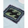 imageBillabong Mens Classic Short Sleeve Premium Logo Graphic Tee TShirtBlue Warp