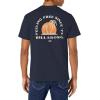 imageBillabong Mens Classic Short Sleeve Premium Logo Graphic Tee TShirtParadise Palms Navy
