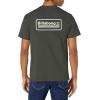 imageBillabong Mens Classic Short Sleeve Premium Logo Graphic Tee TShirtWalled Ii Charcoal