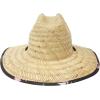 imageBillabong Womens Classic Printed Straw Lifeguard Hat Featuring Adjustable Chin Strap Printed Fabric Lining ampamp Front Woven Patch