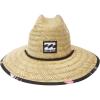 imageBillabong Womens Classic Printed Straw Lifeguard Hat Featuring Adjustable Chin Strap Printed Fabric Lining ampamp Front Woven Patch