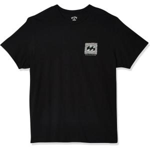 imageBillabong Mens Classic Short Sleeve Premium Logo Graphic Tee TShirtBlack Warp