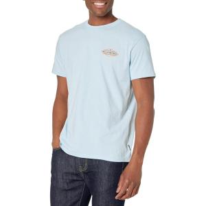 imageBillabong Mens Classic Short Sleeve Premium Logo Graphic Tee TShirtCoast Coastal Blue